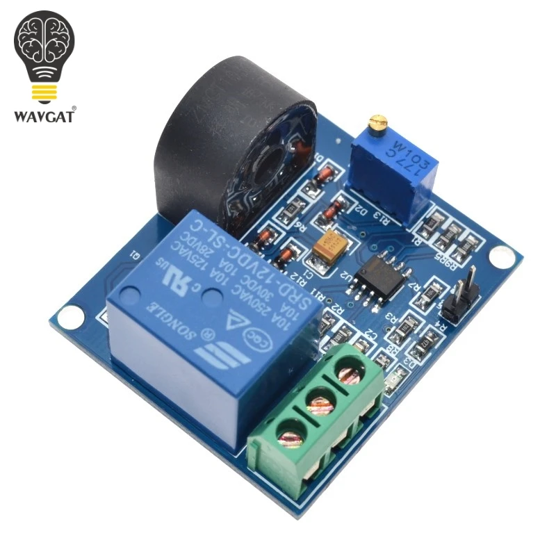 Датчик обнаружения тока 0 ~ 20A модуль переменного тока/короткого замыкания|module