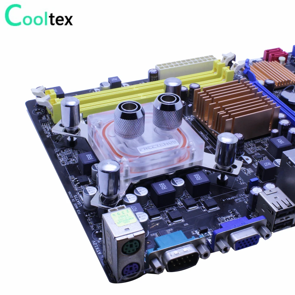 Новинка 2017 водяной блок водяного охлаждения радиатор ЦП кулер для компьютера