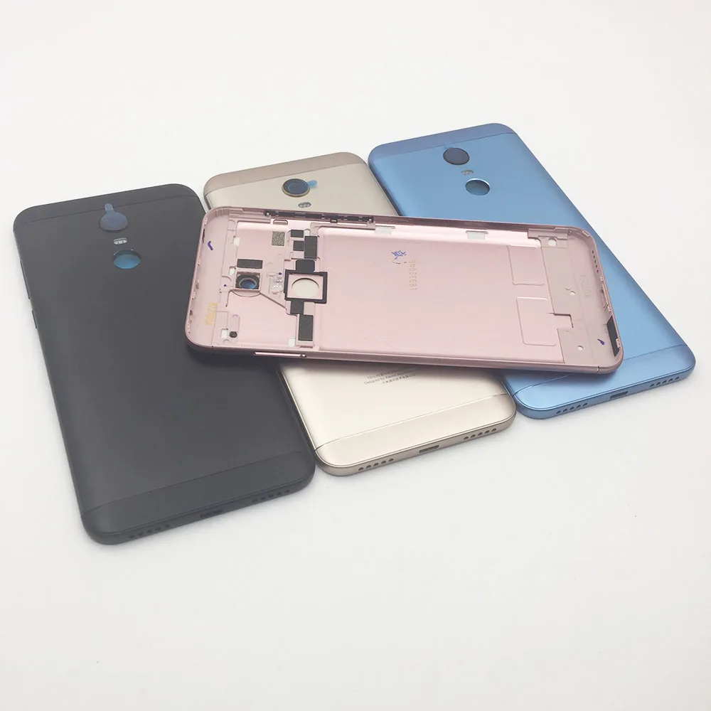 For Xiaomi Redmi 5 Plus Battery Back Cover Rear Door Housing + Side Key Camera Lens for 5Plus Phone Case | Мобильные телефоны и