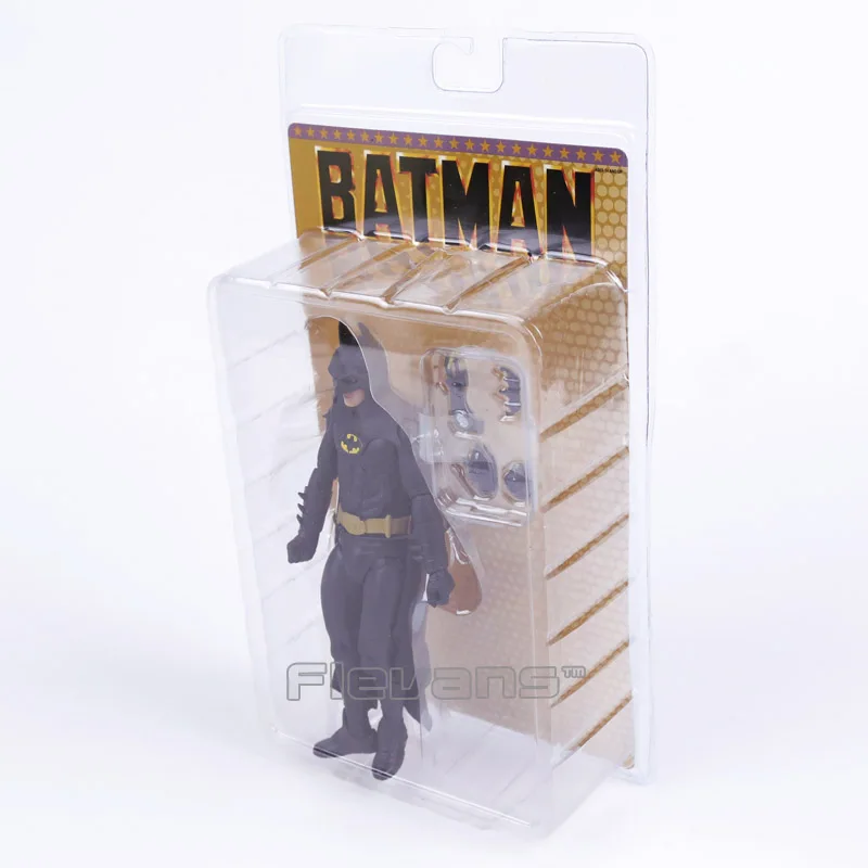 NECA 1989 Брюс Уэйн Майкл Кейтон 25 я годовщина ПВХ экшн фигурка Коллекционная модель