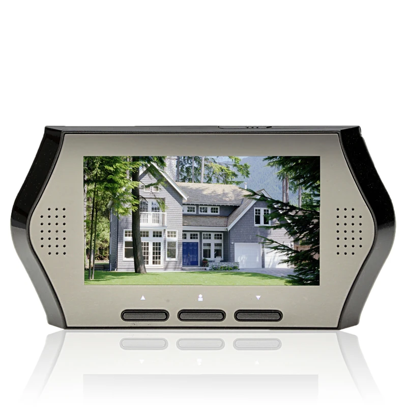 4.3 &quotЭкран Глазок дверь просмотра Камера DVR ИК Детектор Движения Главная