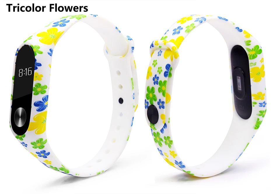 BOORUI Miband 2 аксессуары mi band 2 ремешок цветной специальный силиконовый ремешок для Xiaomi Mi Band 2 смарт-браслеты Smartband