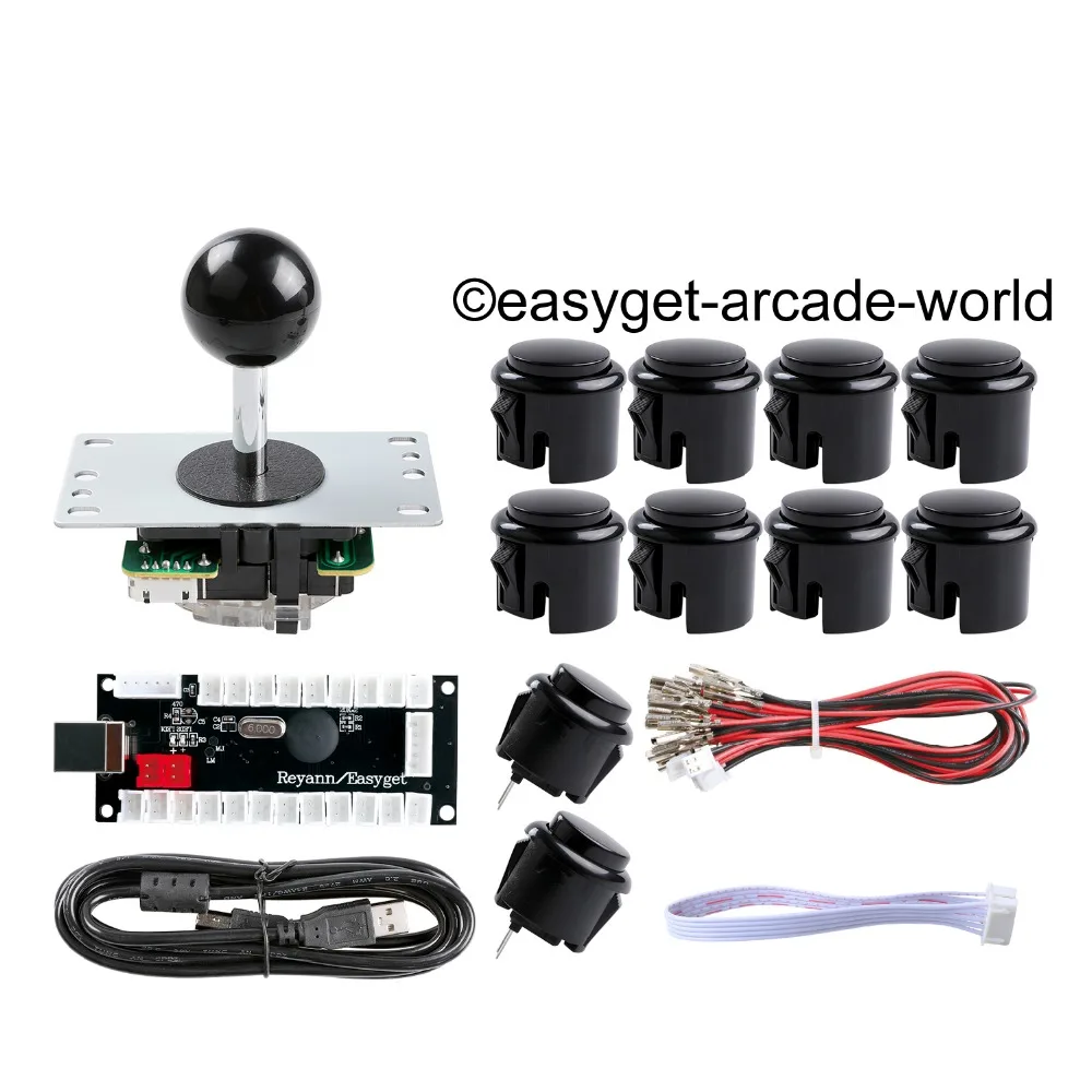 Аркада Raspberry Pi 1 2 3 проекта аркадные кнопки + 5 Pin аркадная палка USB энкодер плата