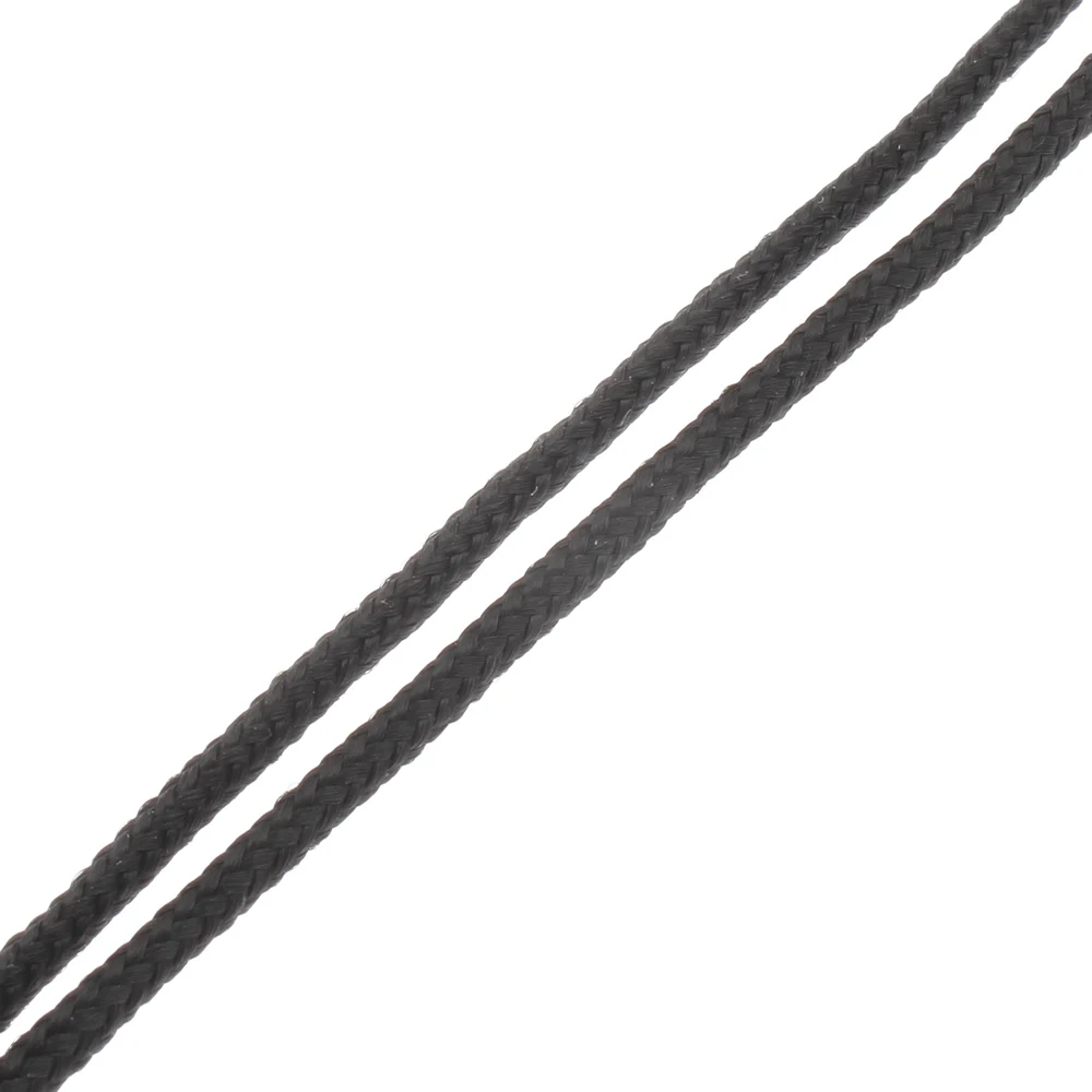 Нейлоновый шнур для мужчин с пластиковой катушкой черный 3 мм около 100