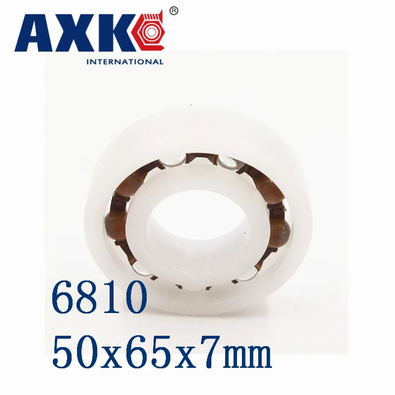 

Axk 6810 Pom (10pcs) Plastic Ball Bearings 50x65x7mm Glass Balls 50mm/65mm/7mm 61810pom