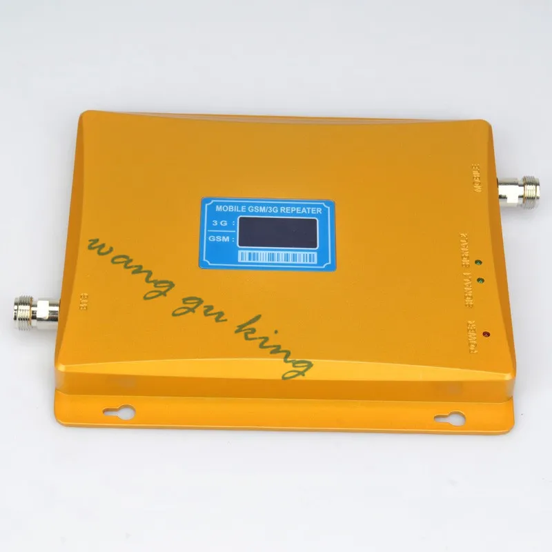 1 комплект двухдиапазонный GSM 3G усилитель с экраном дисплея сигнала включая
