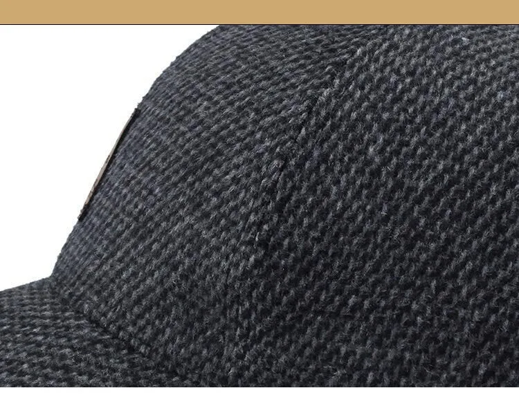 BING YUAN HAO XUAN,, зимняя бейсболка, Мужская бейсболка, шапка с наушниками, Casquette Homme, Кепка для водителя грузовика, мужские зимние шапки