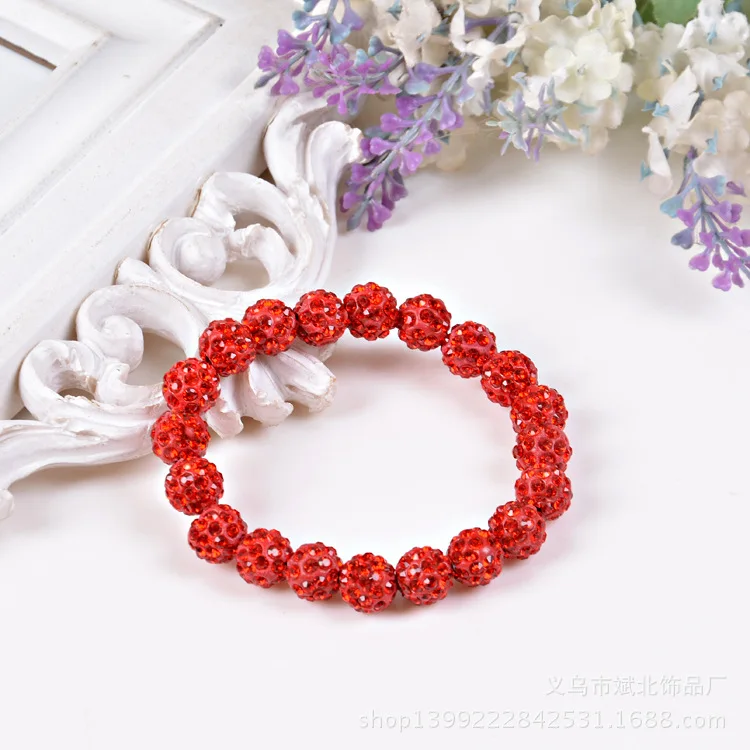 Женский браслет с хрустальными шариками|bracelet beads|bracelet fineball bracelet |