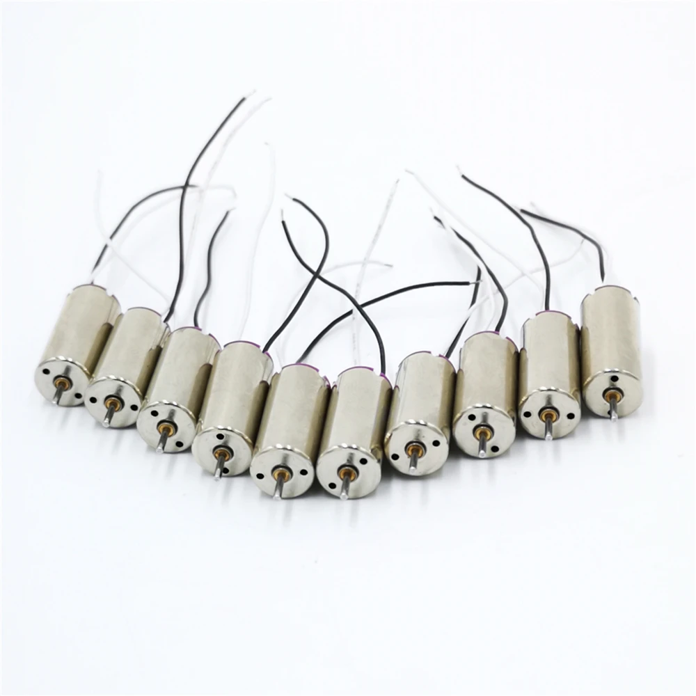 10 шт./лот 3 7 в 8520 8 5x20 мм мини мотор без сердечника CCW Для DIY крошечный QX90 QX95 LT105 микро