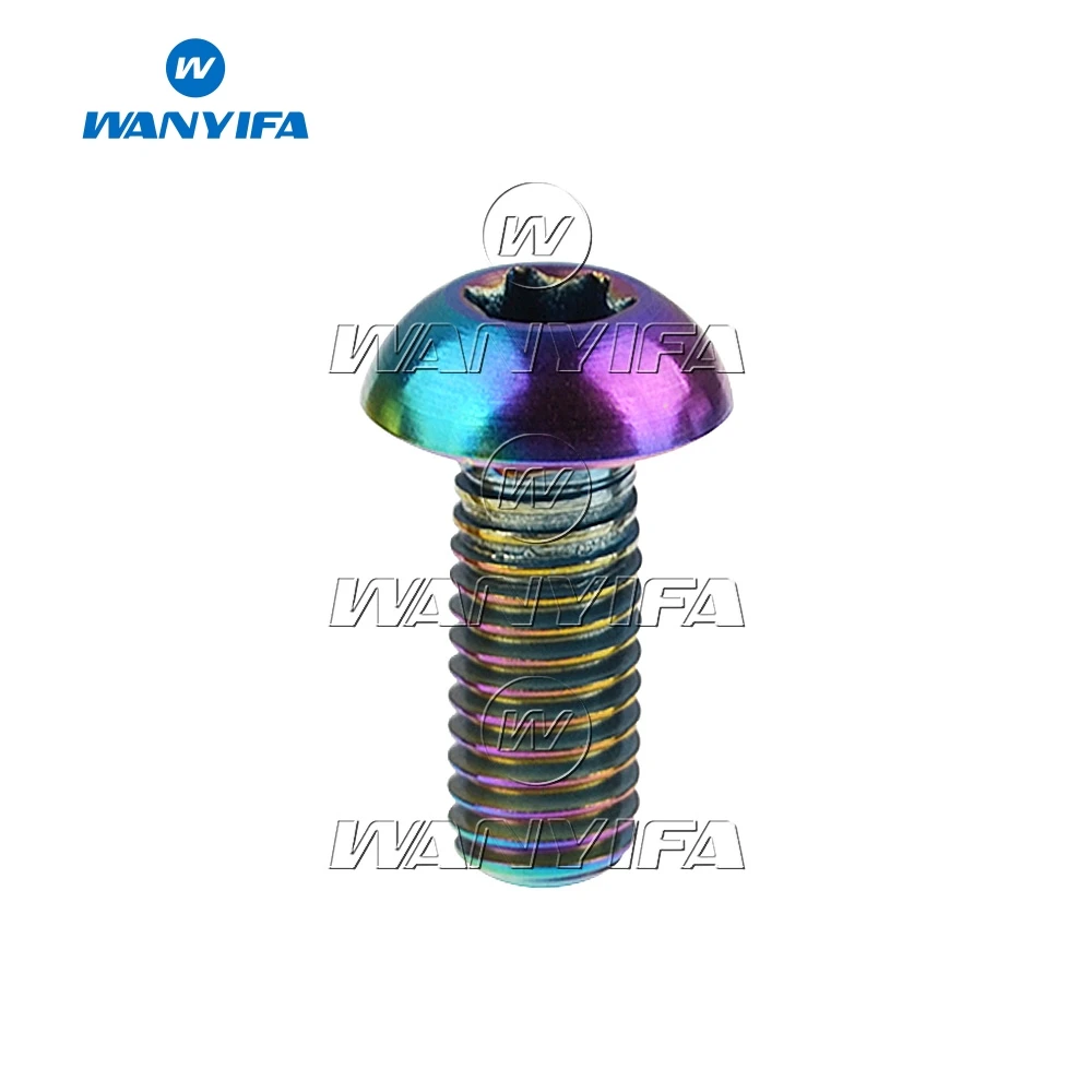 M5x12mm титановые болты держатель бутылки титановый винт с головкой Torx для велосипеда