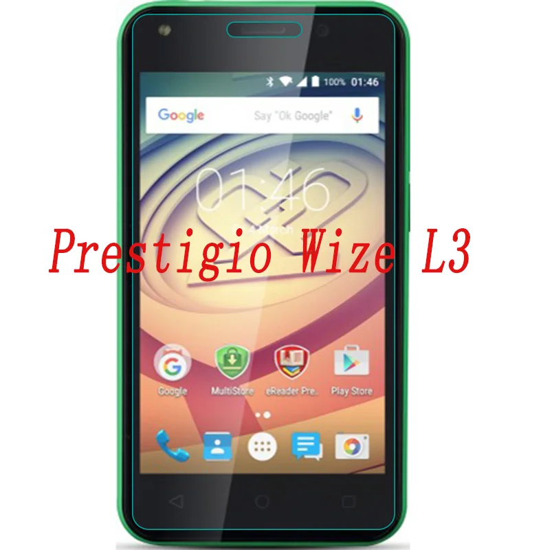 Новая защита для экрана телефона Prestigio Wize L3 телефон из закаленного стекла |