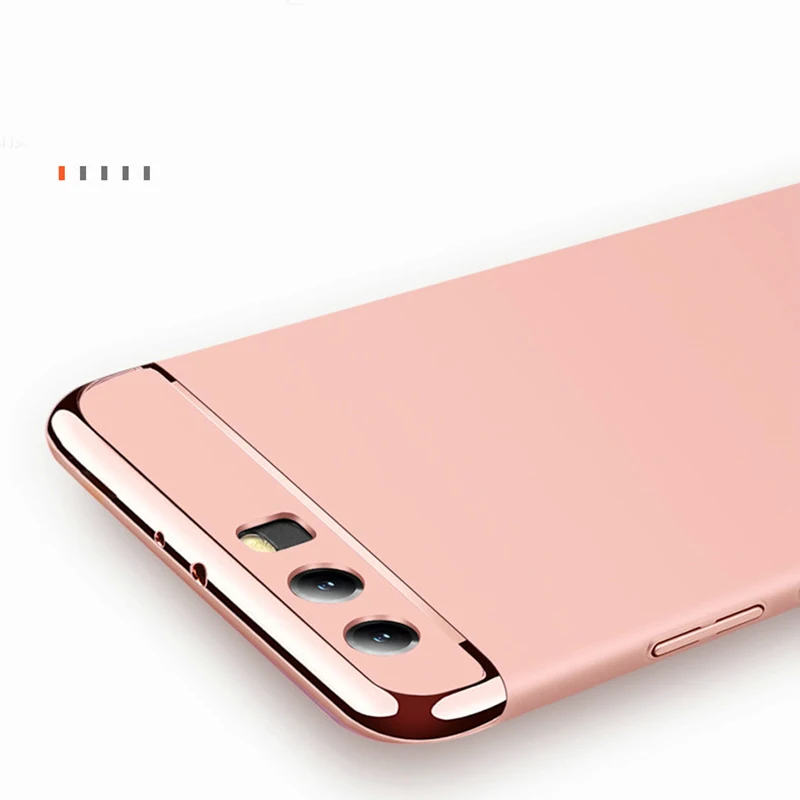 Yiesom для Huawei P 10 случай 3 в 1 Гибридный Жесткий ПК Матовый Телефон задняя крышка P10 /p10