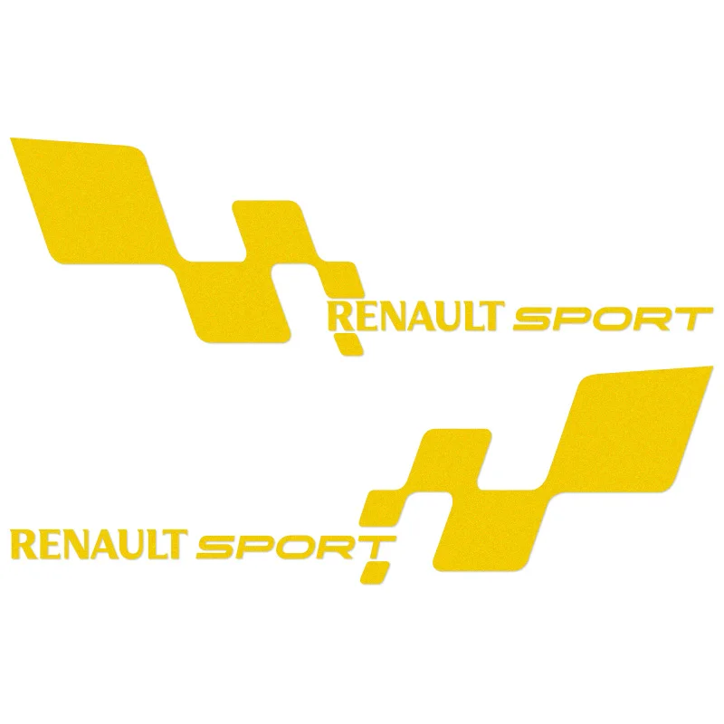 3 пары спортивных наклеек на заказ наклейка автомобильный Стайлинг для renault megane 2
