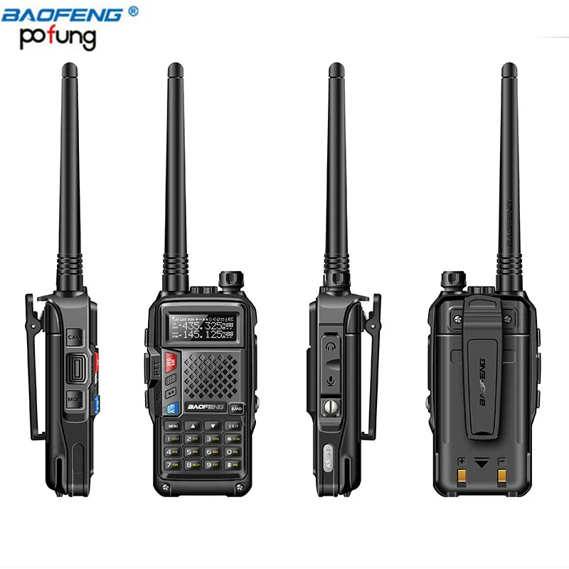 2 шт. BaoFeng UV-B3 плюс двухканальные рации мощное радио CB трансивер 8 Вт 10 км Long Range