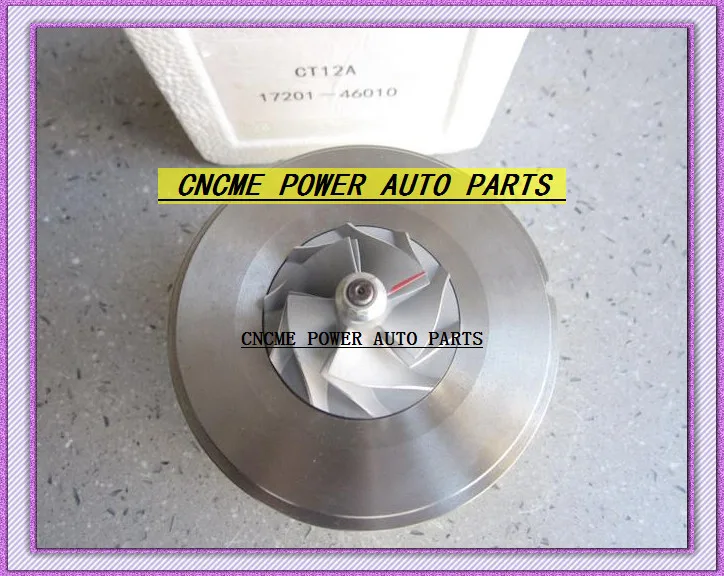 Турбокомпрессор CHRA CT12A 17208 46010 17201 Для TOYOTA Lexus Soara Supra 90 1JZ GTE 1JZGTE л|turbo cartridge|cartridge turboturbo