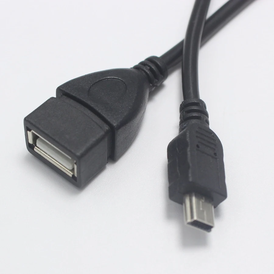 EClyxun 1 шт. USB 2 0 гнездо для Micro/Mini 5Pin Разъем конвертер OTG Кабель адаптер смартфона