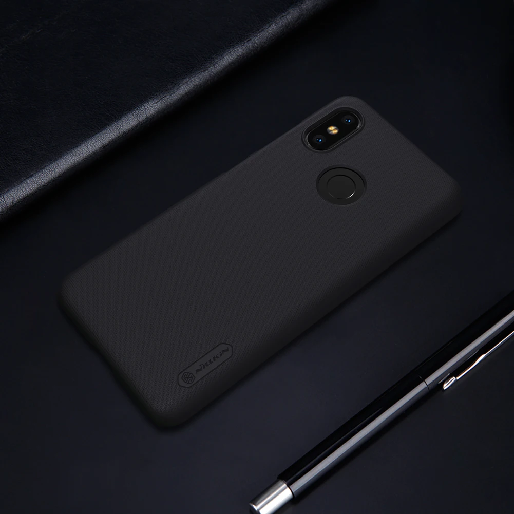 Чехол Nillkin для Xiaomi Mi8 матовый пластиковый жесткий чехол накладка из поликарбоната
