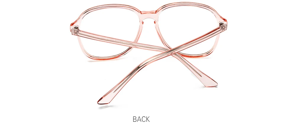 OVZA Пилот Стиль очки Рамки Прозрачный Мода Прохладный Женские очки для мужчин ясно большие очки розовый высокое качество S6075