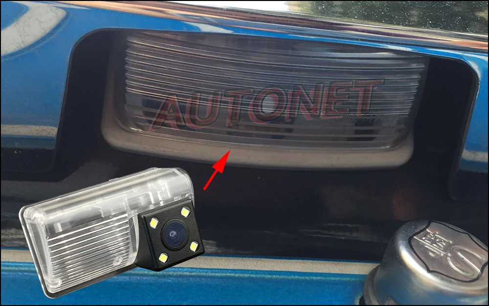 AUTONET резервная камера заднего вида для Toyota Premio 2001 2002 2003 2004 2005 2006 2007 Ночное видение номерной знак камеры