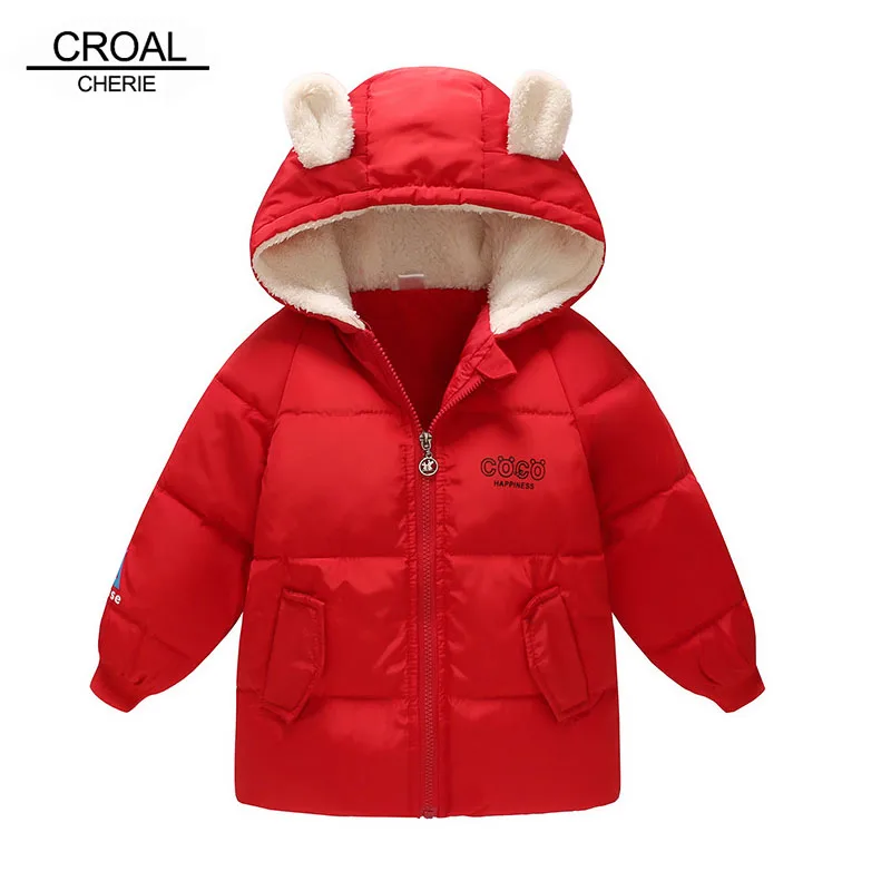 CROAL chery/90% г. Белый пуховик для мальчиков детская верхняя одежда куртка девочек