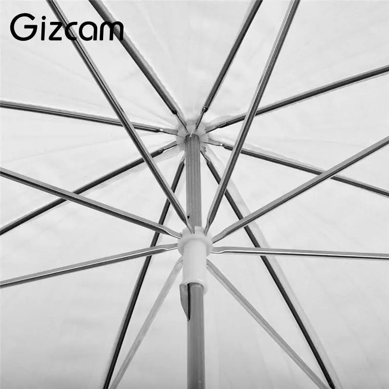 Зонт для студийной фотосъемки Gizcam 33 &quot83 см белая лампа аксессуары фотостудии