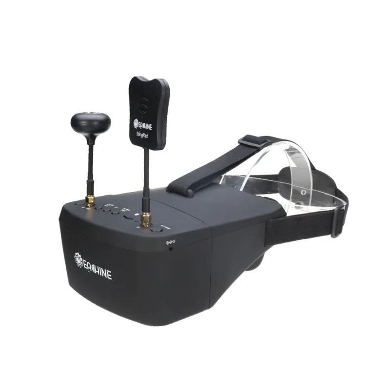 Eachine-Gafas FPV de Diversidad, con Bater&iacute;a para Modelo RC, EV800D, 5,8 G, 40 Canales, 5 Pulgadas, 800 x 480, Auriculares de V&iacute;deo HD DVR-3