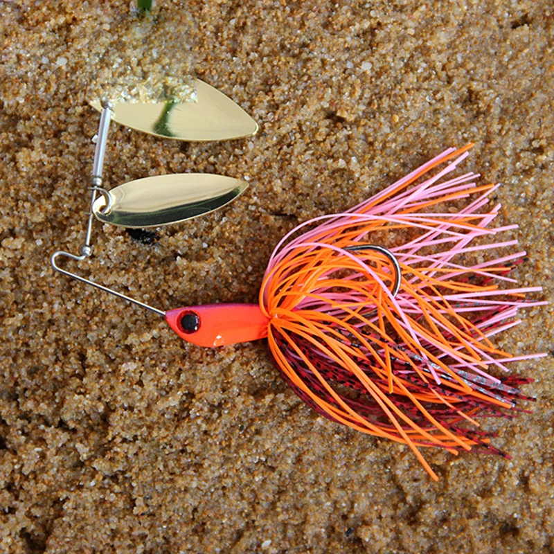 Hercules рыболовная приманка Pesca Спиннер наживка Спиннербейт Buzzbait крючок