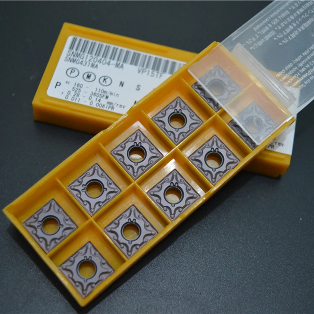 

NEW 10pcs SNMG120404-MA VP15TF SNMG431MA CNC blade Carbide