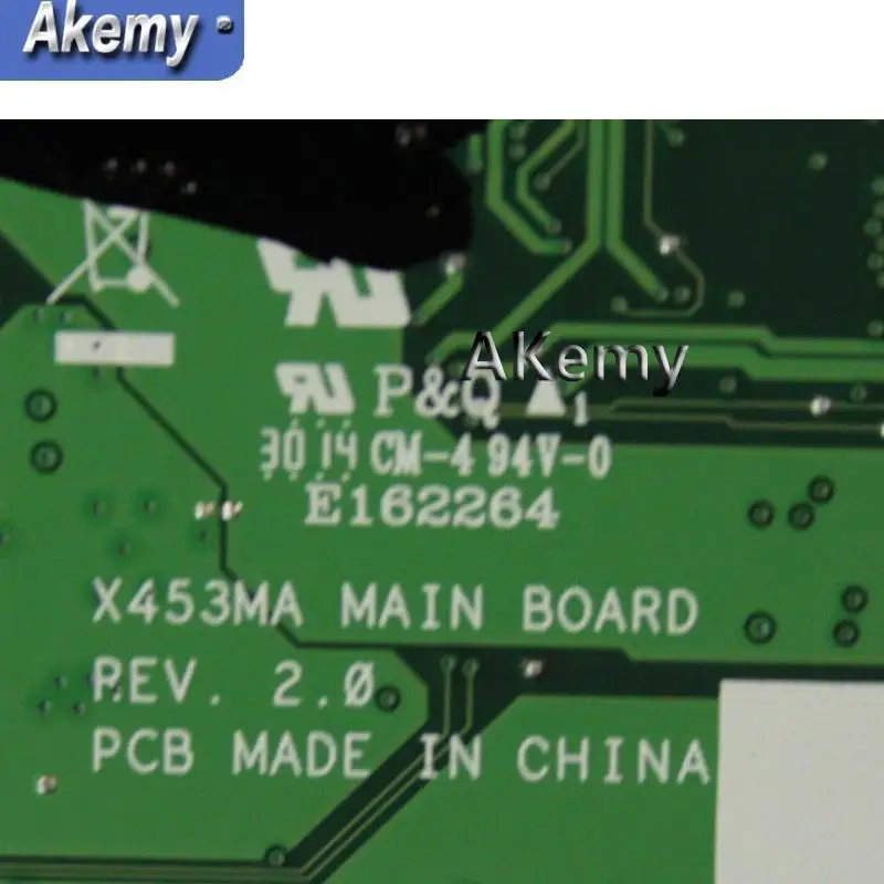AK для For Asus X453MA X403M F453M материнская плата ноутбука N2830 CPU тест хороший | Компьютеры и