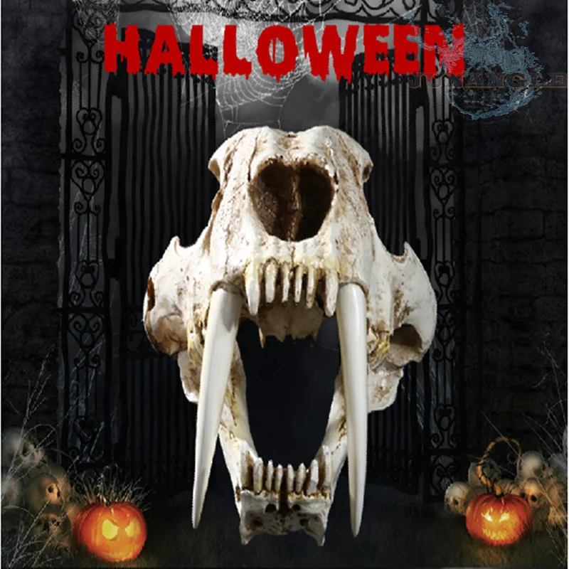 Аквариум для рыбок Клык Тигра анатомическая модель кость домашняя отделка кухни