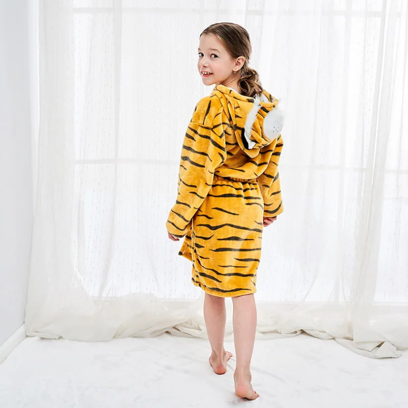 Детское полотенце пляжное детское банное платье животное панда кролик модель