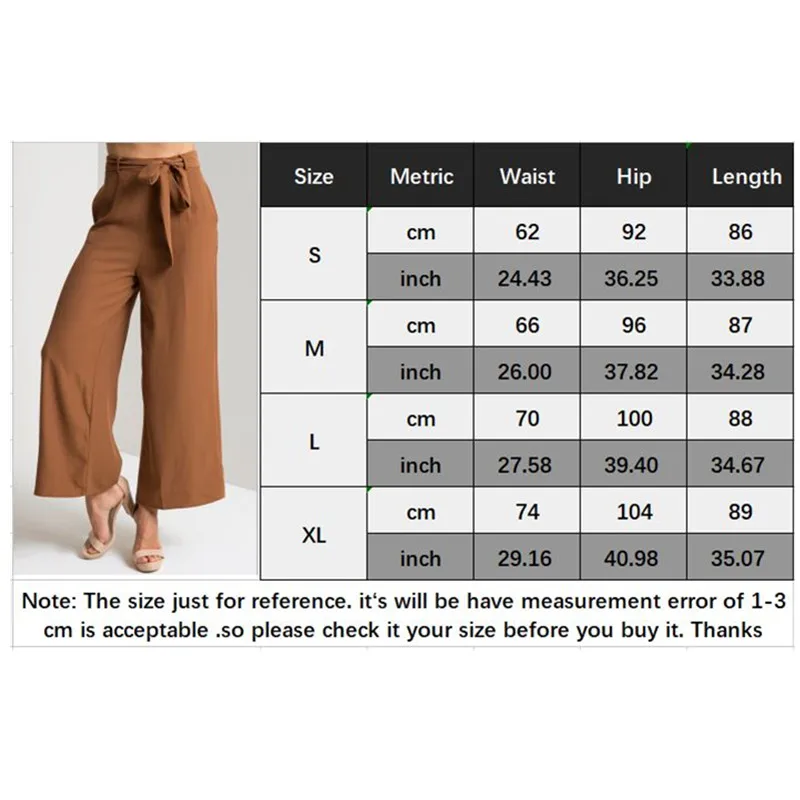 Брюки MISAUU женские с широкими штанинами Модные свободные элегантные офисные