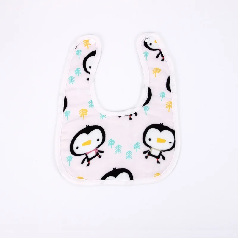 MuslinTree comfort and absorbent U shape baby cotton bib | Детская одежда и обувь