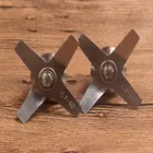Миксер 2 в 1, 2 шт., для TWK лезвия для блендера, TM-767, TM-800, JTC-767, JTC-800 и т. д., Блендер jtc, нержавеющая сталь