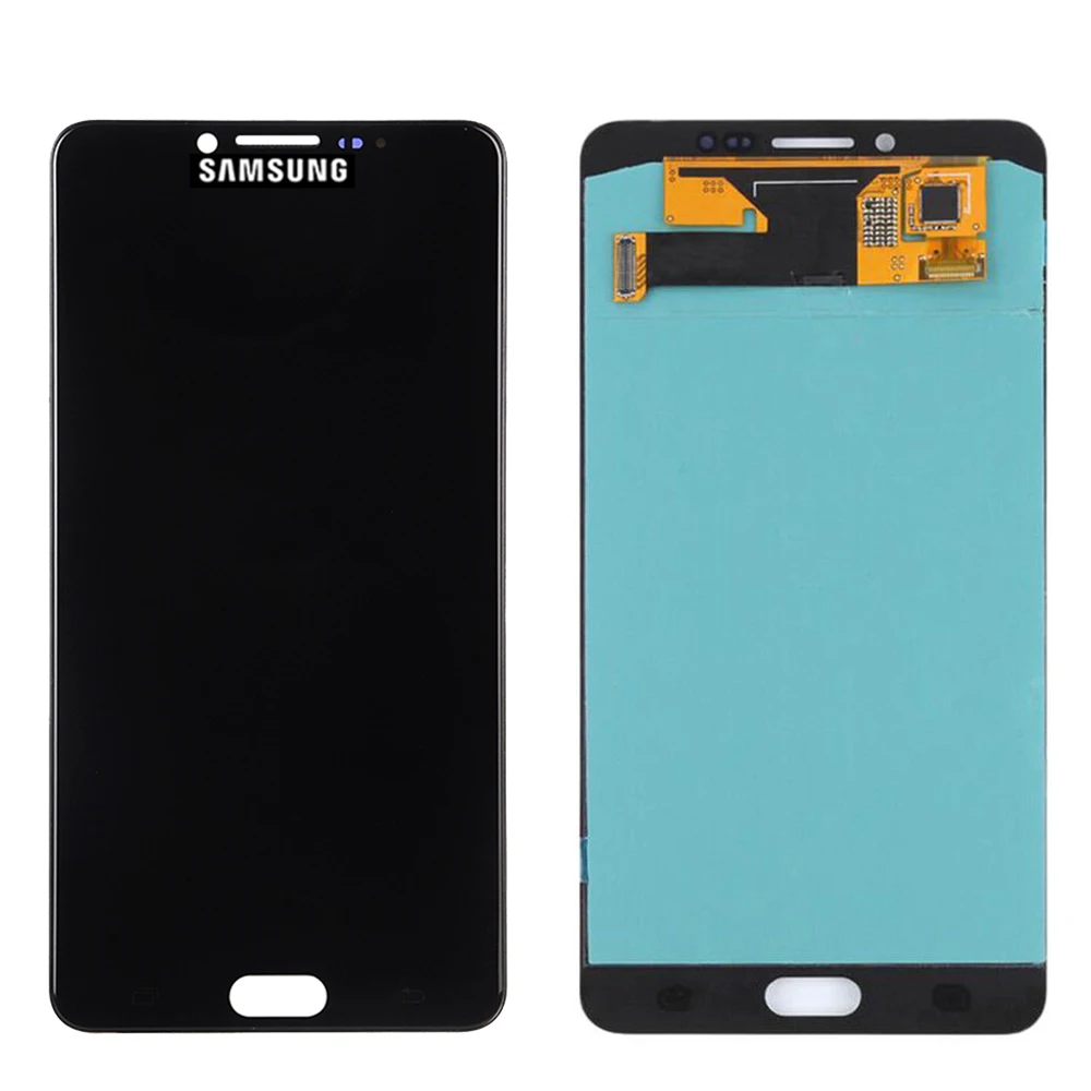 Оригинальный ЖК дисплей AMOLED 6 0 дюйма для SAMSUNG Galaxy C9 Pro сенсорный экран C9000 сменный