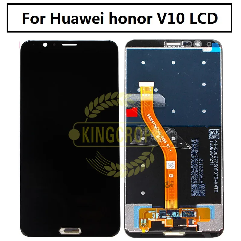 Для Huawei Honor V10 ЖК дисплей + сенсорный экран дигитайзер для сборки запасные части