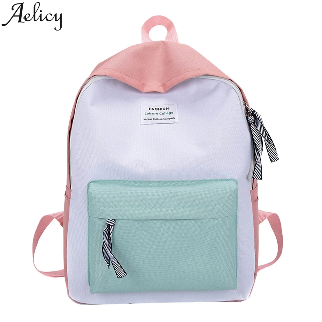 Женский нейлоновый рюкзак Aelicy школьный Mochila Feminina 2019|Мужские рюкзаки| |