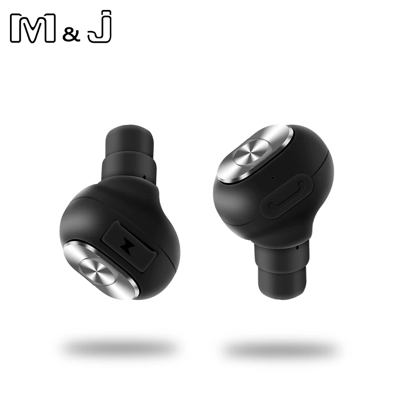 M & J F06 наушники вкладыши TWS bluetooth в деловом стиле беспроводной 3D спортивные стерео