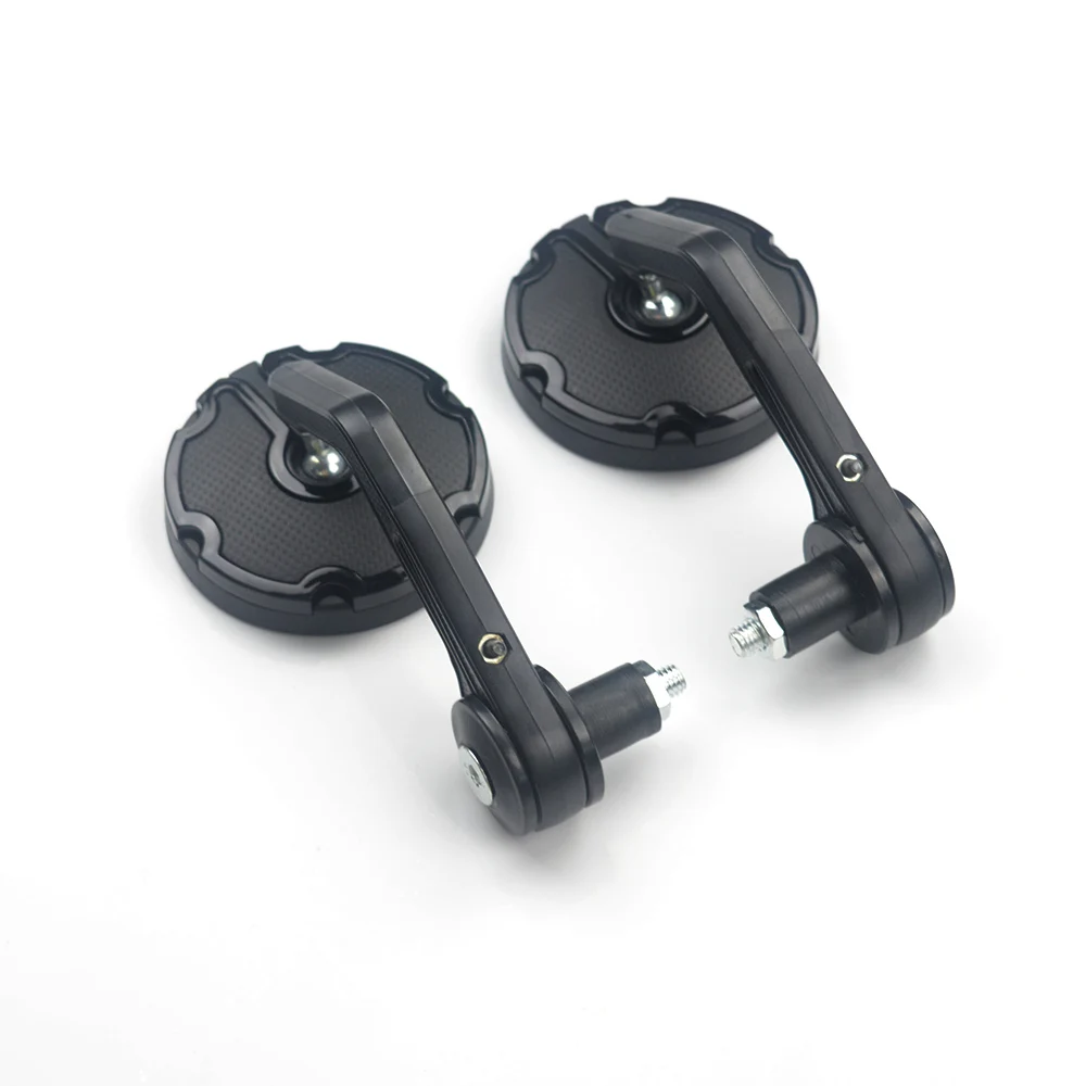 MOTORCYCLE MIRRORS ACCESSORIES 7/8&quot 22MM HANDLEBAR END REARVIEW MIRROR FOR YAMAHA FZ1 FZ6 FZ8 CAFE RACER scooter accessories |