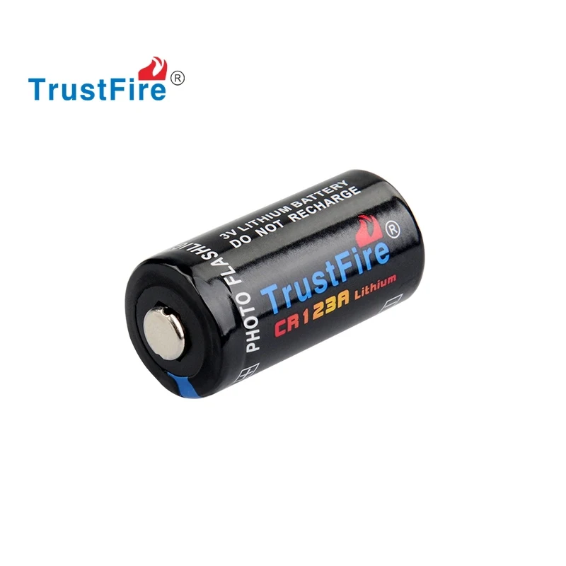 TrustFire CR123A 3 0 V 1300mAh одноразовая литиевая батарея для камеры/фонарика (не