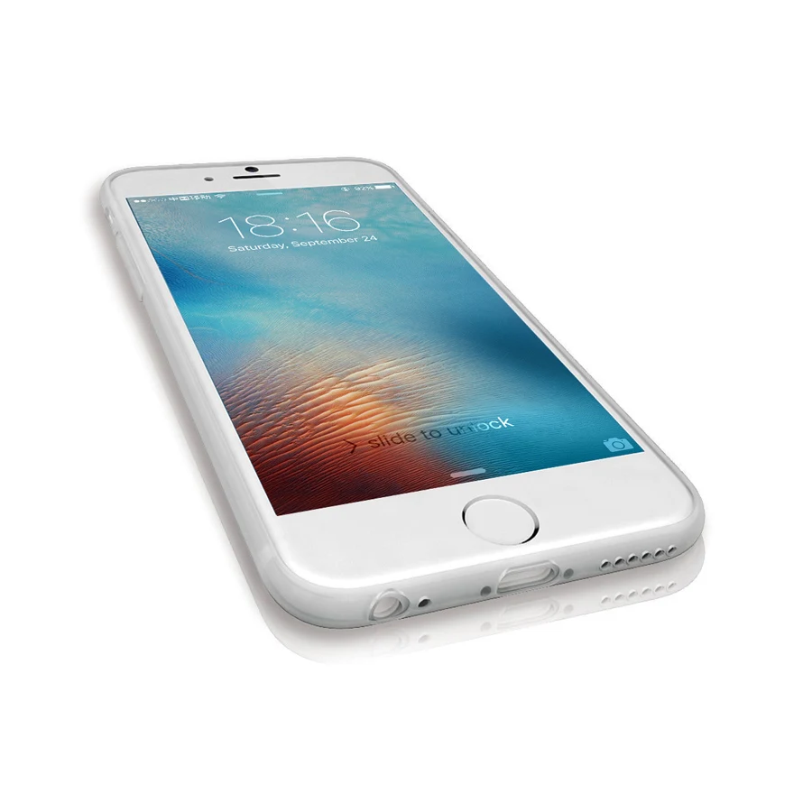 IQD For iPhone 6 6s 7 8 Plus X Case 0.4mm Ultra Clear Soft Flexible Extremely Thin Gel TPU Transparent Skin Fitted 9 5 |