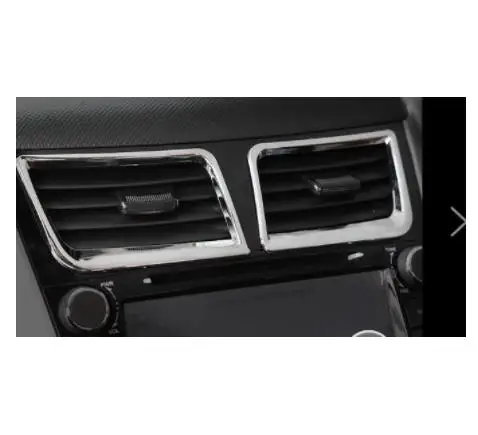 Автомобильный выход для кондиционера 6 шт. ABS хромированные аксессуары Hyundai Solaris