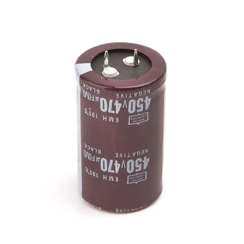 

Electric Welder 450V 470uF Aluminum Electrolytic Capacitor Volume 30x50