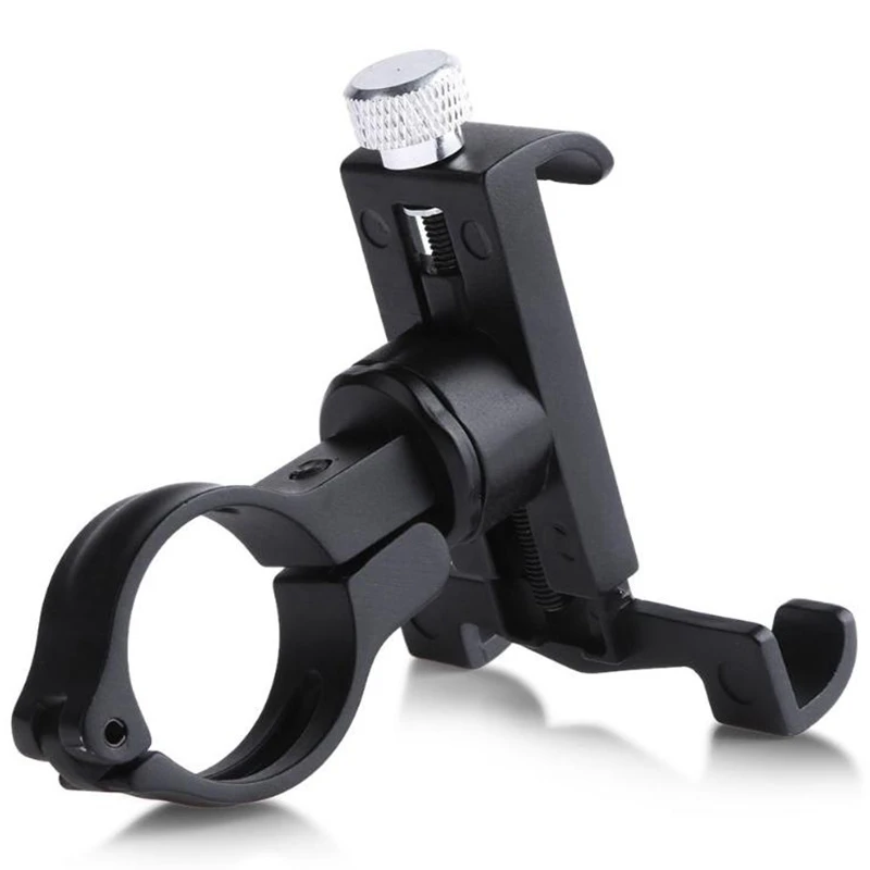 Universal Bike Holder Bicycle Motorcycle Handlebar Phone Stand Bracket Cnc Aluminum Mount For Smartphone Gps Holders | Спорт и