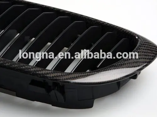 Углеродное волокно переднего бампера Kindy решетка для BMW E46 2 двери купе 02