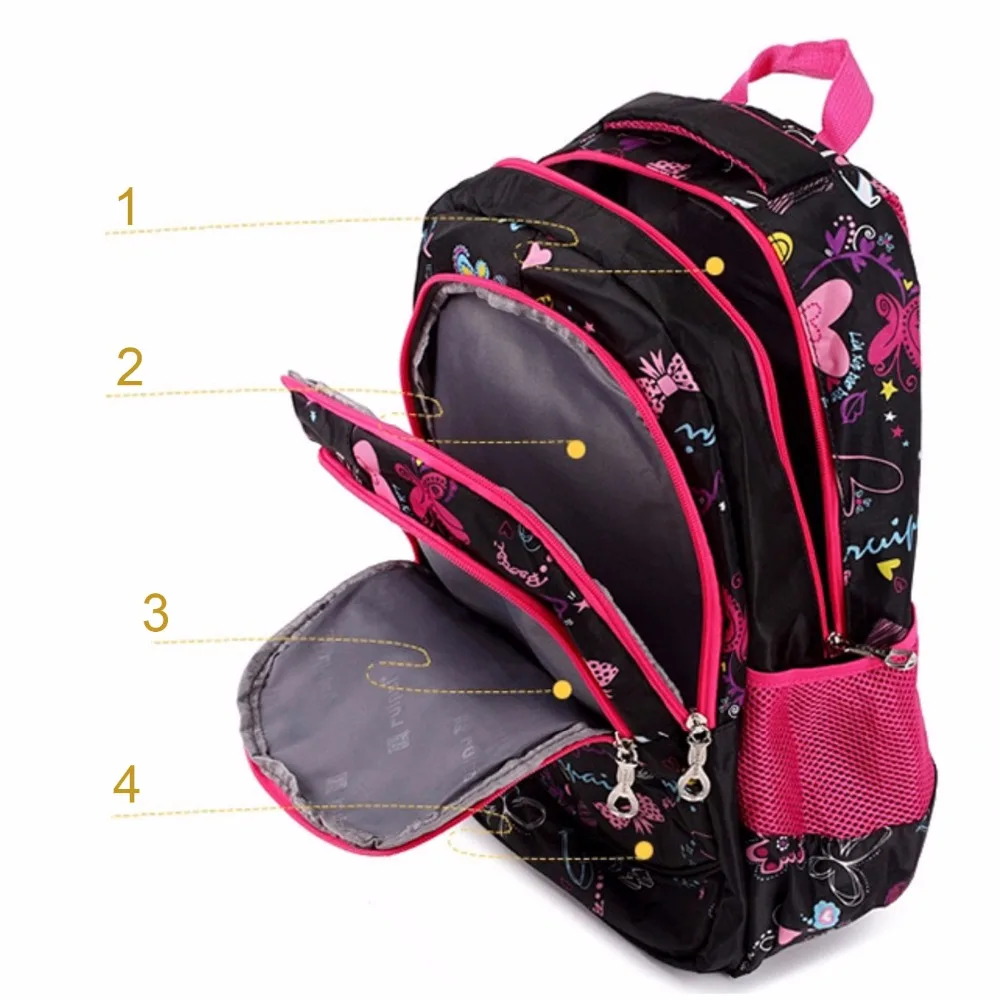 Panegy модный детский школьный рюкзак для девочек начальной школы Mochila Escolar