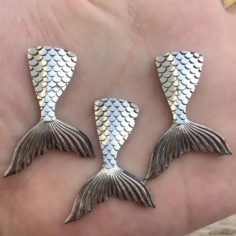 

DIY 28*39mm Mermaid Fish scales tail &Mermaid show decoration Strass rhinestones cristal weding decoration 50pcs/lot -E7710*5