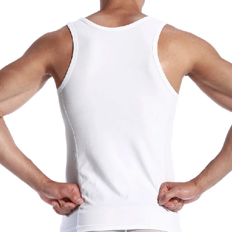 Нижнее белье SEOBEAN Мужское облегающее трикотажное из спандекса|tank top underwear|tank toptank