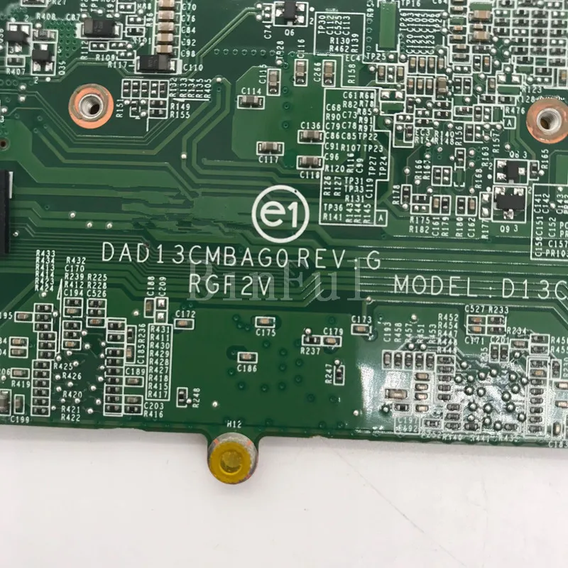 Высокое качество для XPS 13 9333 материнская плата ноутбука CN 0HPT8J HPT8J DAD13CMBAG0 с SR16H I7 4650U