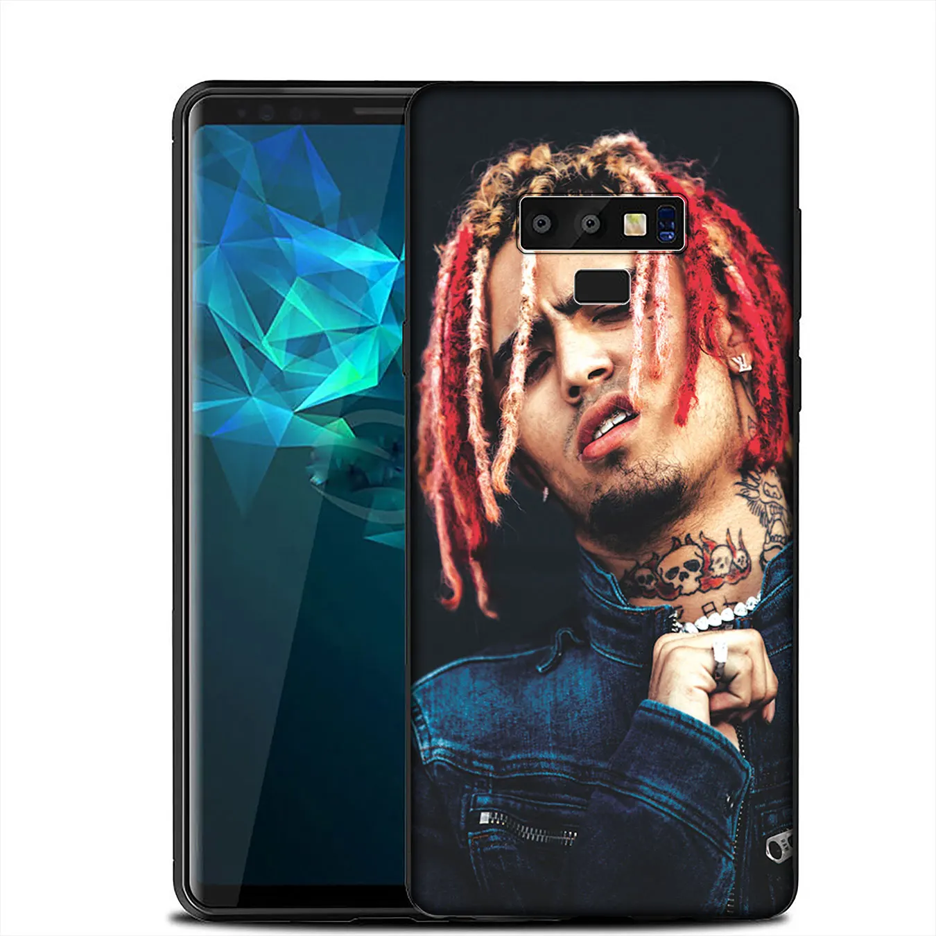 IYICAO Lil Pump Soft Silicone Cover Case for Samsung Galaxy A6 A9 A8 A7 2018 A3 A5 2016 2017 Note 9 8 10 Plus Lite |